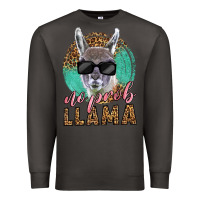 Smoke western no prob llama Premium Sweatshirt - LillyAllenDesigns