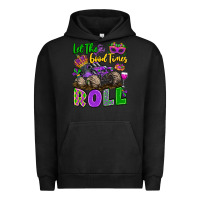 Pigment Black let the good times roll with mardi gras monster tr Urban Hoodie - LillyAllenDesigns