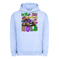 Pigment Grape Ice let the good times roll with mardi gras monster tr Urban Hoodie - LillyAllenDesigns