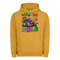 Pigment Peanut Butter let the good times roll with mardi gras monster tr Urban Hoodie - LillyAllenDesigns