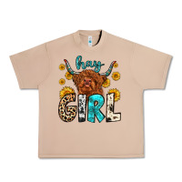 Burro hay girl Urban Heavy Tee - Zillion Design Studio