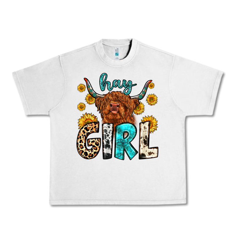 Hay Girl Urban Heavy Tee by Zillion Design Studio | Teevron