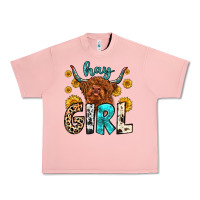Salmon hay girl Urban Heavy Tee - Zillion Design Studio