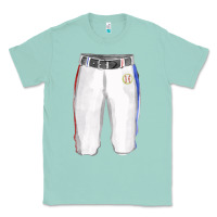 Seafoam softball uniform short pant fa element Classic Tee - FaDigitalArtStudio