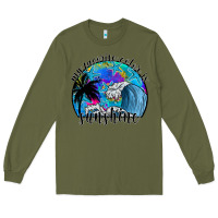 Army Green my favorite color is sunshine Long Sleeve Tee - SublimationCraftShop