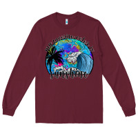 Burgundy my favorite color is sunshine Long Sleeve Tee - SublimationCraftShop