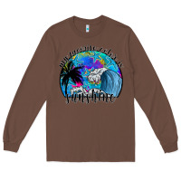 Chestnut my favorite color is sunshine Long Sleeve Tee - SublimationCraftShop