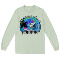 Matcha my favorite color is sunshine Long Sleeve Tee - SublimationCraftShop