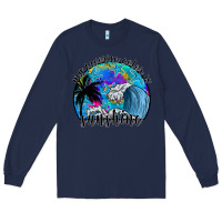 Navy my favorite color is sunshine Long Sleeve Tee - SublimationCraftShop
