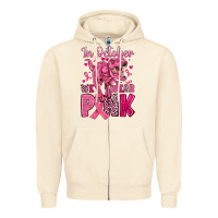 Sandshell in october we wear pink dinosaur Zipper Hoodie - JahusDesignShop