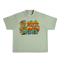 Oil Green desert dreamer Urban Heavy Tee - Zillion Design Studio