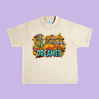 Desert Dreamer Urban Heavy Tee Designed By Zillion Design Studio