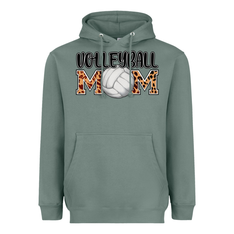 Volleyball Mom Heavyweight Hoodie by AdoDesignShop | Teevron