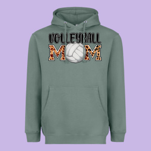 Volleyball Mom Heavyweight Hoodie Designed By Adodesignshop