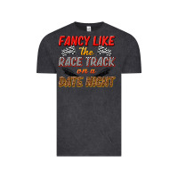 Vintage Black fancy like the race track on a date night Vintage Tee - texasbilliewilder