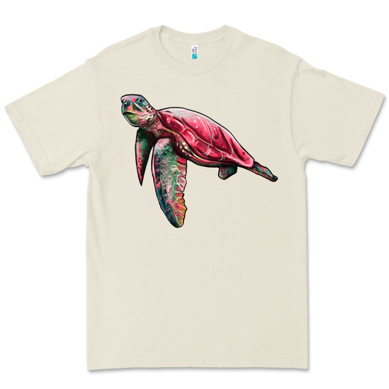 Sea Turtle Pink Glitter Premium Tee by Artiststas | Teevron