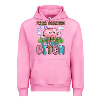 Fuchsia Pink your anxiety is a lying bitch Urban Hoodie - LillyAllenDesigns