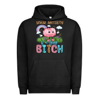 Pigment Black your anxiety is a lying bitch Urban Hoodie - LillyAllenDesigns