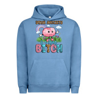 Pigment Pebble Blue your anxiety is a lying bitch Urban Hoodie - LillyAllenDesigns