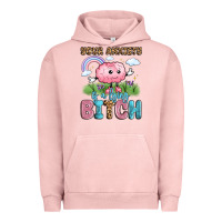 Pigment Salmon your anxiety is a lying bitch Urban Hoodie - LillyAllenDesigns