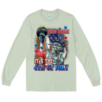 Matcha Dead inside but it's the 4th of July Long Sleeve Tee - CowGirlArtShop