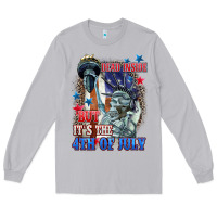 Moon Dust Dead inside but it's the 4th of July Long Sleeve Tee - CowGirlArtShop