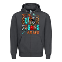 Smoke not all super heroes wear capes Zipper Hoodie - AdoDesignShop