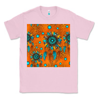 Bubblegum Pink western dreamcatchers seamless pattern Classic Tee - HRA Design Shop