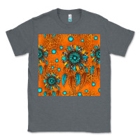 Charcoal Heather western dreamcatchers seamless pattern Classic Tee - HRA Design Shop