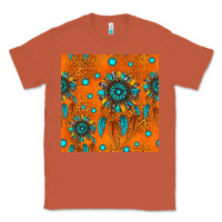 Copper western dreamcatchers seamless pattern Classic Tee - HRA Design Shop
