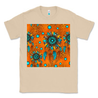 Mushroom western dreamcatchers seamless pattern Classic Tee - HRA Design Shop