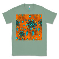 Sage western dreamcatchers seamless pattern Classic Tee - HRA Design Shop