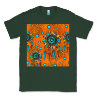 Sports Green western dreamcatchers seamless pattern Classic Tee - HRA Design Shop