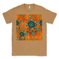 Toasted Coconut western dreamcatchers seamless pattern Classic Tee - HRA Design Shop