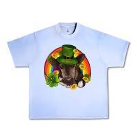 Grape Ice st patricks day baby cow shamrock rainbow gold Urban Heavy Tee - RanaPortraitStore