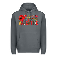 Rock be my valentine Premium Hoodie - NancyCooperArtShop