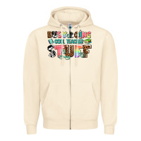 Sandshell busy doing cool teacher stuff Zipper Hoodie - AdoDesignShop