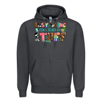 Smoke busy doing cool teacher stuff Zipper Hoodie - AdoDesignShop