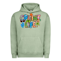 Pigment Oil Green cruise life Urban Hoodie - LillyAllenDesigns