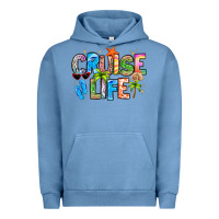 Pigment Pebble Blue cruise life Urban Hoodie - LillyAllenDesigns