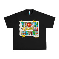 Black teach love inspire Urban Heavy Tee - texasbilliewilder