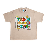 French Oak teach love inspire Urban Heavy Tee - texasbilliewilder