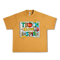 Peanut Butter teach love inspire Urban Heavy Tee - texasbilliewilder