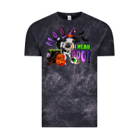 Cloud Black Moo I Mean Boo Baby Cow Vintage Tee - RanaPortraitStore
