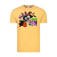 Vintage Mustard Moo I Mean Boo Baby Cow Vintage Tee - RanaPortraitStore