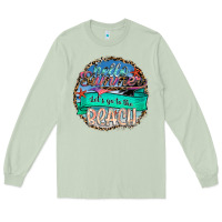 Matcha Hello Summer Let's Go To The Beach Long Sleeve Tee - SublimationCraftShop