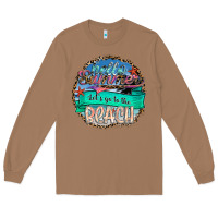 Toasted Coconut Hello Summer Let's Go To The Beach Long Sleeve Tee - SublimationCraftShop