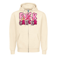 Fuck Cancer Zipper Hoodie | Teevron
