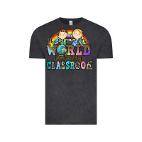Vintage Black the future of the world is in my classroom Vintage Tee - Zillion Design Studio