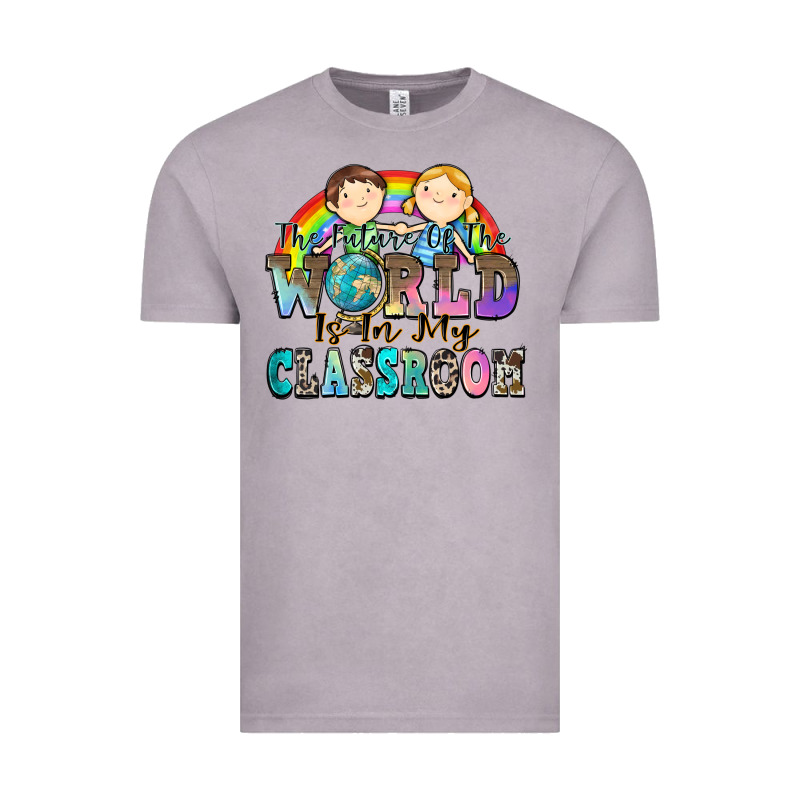 The Future Of The World Is In My Classroom Vintage Tee by Zillion Design Studio | Teevron